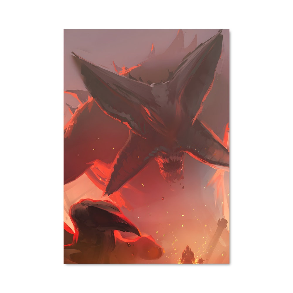 Poster Dragon de la Terreur